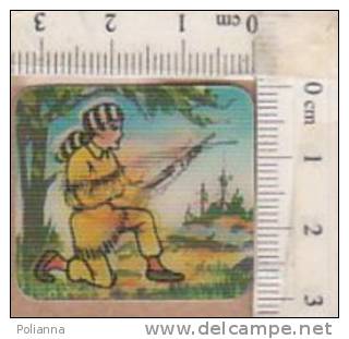 PO6684B# FIGURINA ANIMATA FORMAGGINO MIO LOCATELLI Anni '60 Serie WEST SELVAGGIO - Altri & Non Classificati