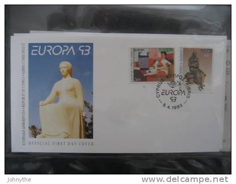 Cyprus 1993 Europa FDC - Covers & Documents