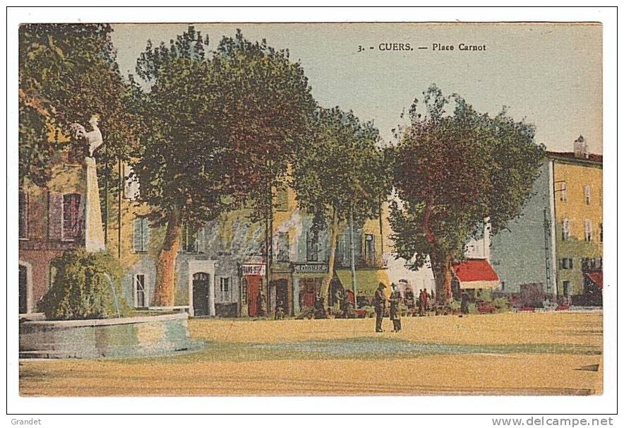 CUERS - PLACE CARNOT - Cuers