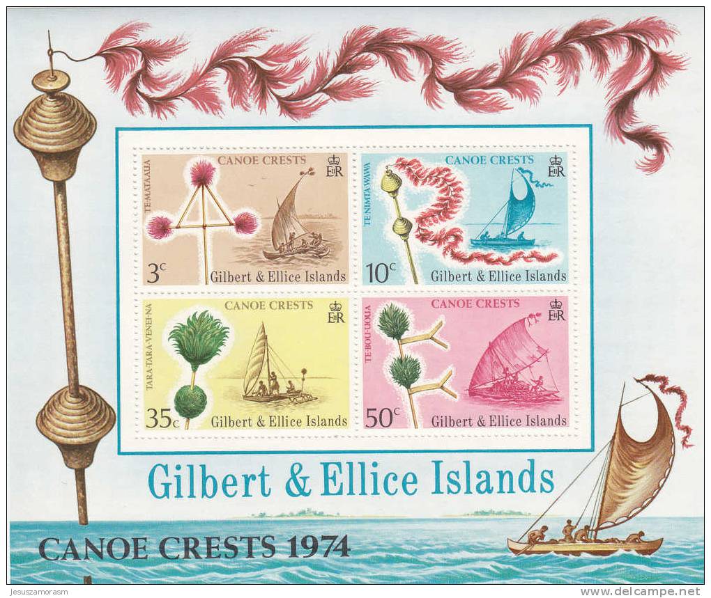 Gilbert Y Ellice Hb 1 - Îles Gilbert Et Ellice (...-1979)