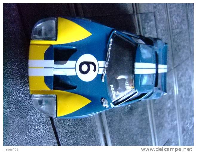 SCALEXTRIC         FORD GT  40       SIN MOTOR - Circuitos Automóviles