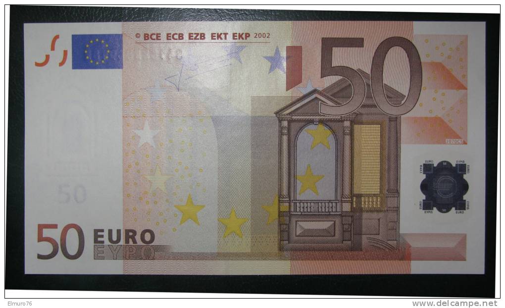 50 EURO J070C5 Italy Serie S Perfect UNC - 50 Euro