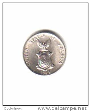 PHILIPPINES    5  CENTAVOS  1944 S  (KM# 180a) - Philippinen