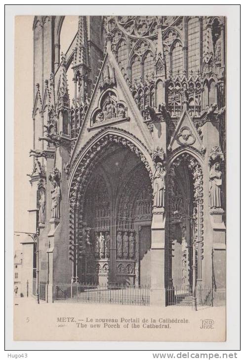 METZ -  NOUVEAU PORTAIL DE LA CATHEDRALE - Metz