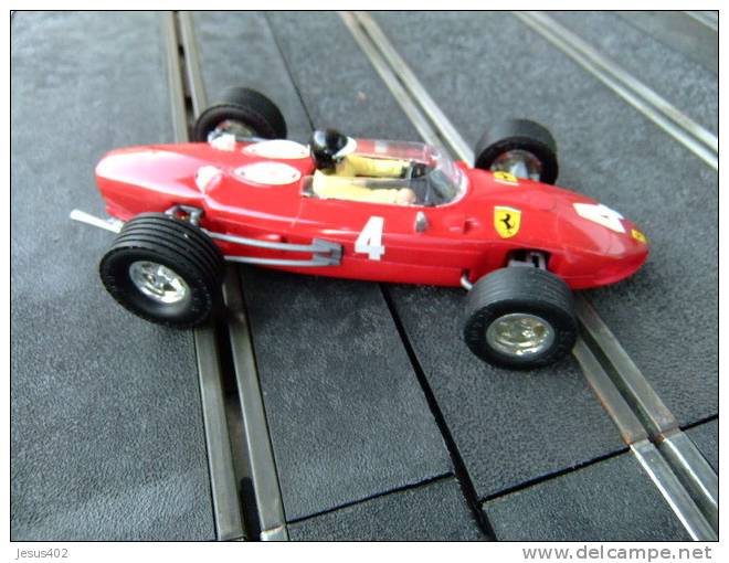 SCALEXTRIC         FERRARI 156   F -1         SIN MOTOR - Circuitos Automóviles