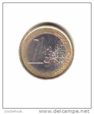 ITALY    1  EURO  2002  (KM# 216) - Italia