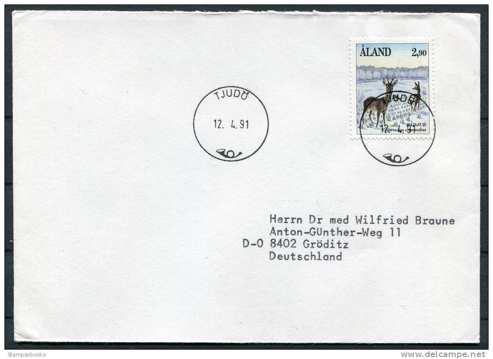 1991 Aland Tjudo Cover - Aland