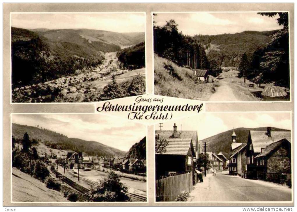 AK Scheusinger-Neundorf/Schleusingerneundorf, Ung, 1963 - Schleusingen