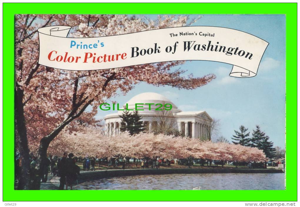 LIVRES - BOOK OF WASHINGTON D.C - STATE CAPITOL - 28 PAGES - - North America
