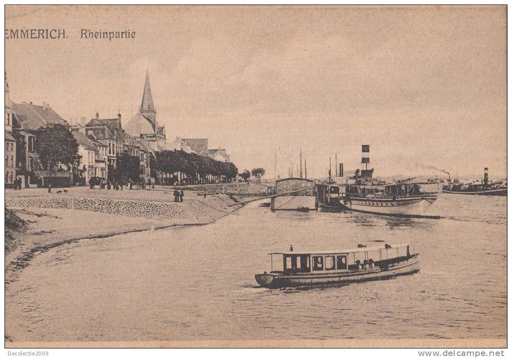 BR41928 Rheinpartie Emmerich Ship Bateaux   2 Scans - Emmerich