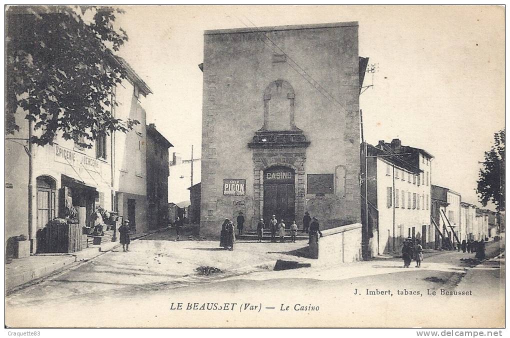 LE BEAUSSET  -LE CASINO  -  Belle  Carte Animée! - Le Beausset