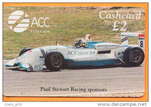 United Kingdom - ACC, Demo Test Cashcard, Paul Stewart Rasing Sponsors - A Identificar