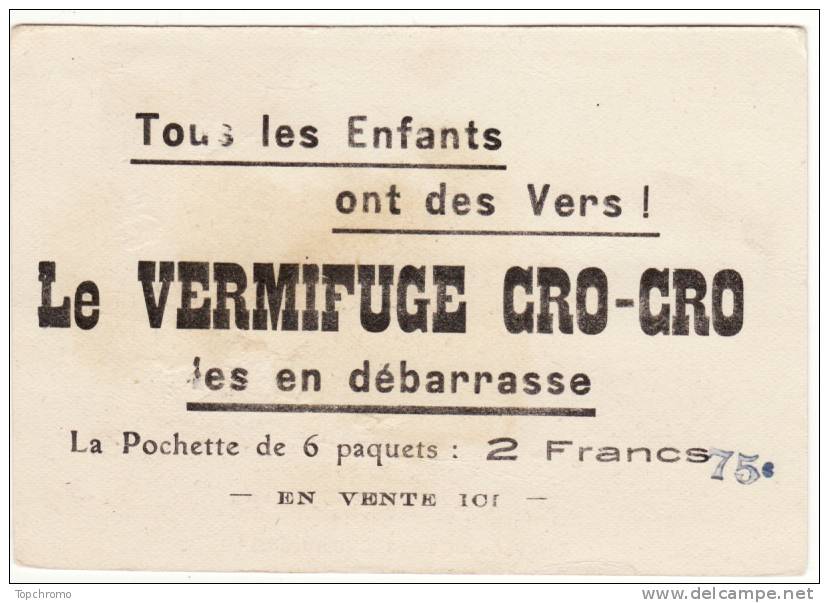 Chromo Vermifuge Cro-Cro Chateau De Beynac Dordogne - Otros & Sin Clasificación