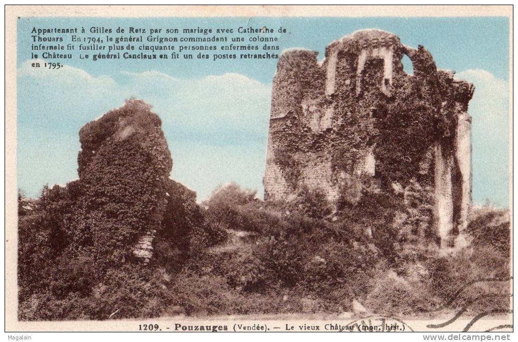 Pouzauges : Le Vieux Château - Pouzauges