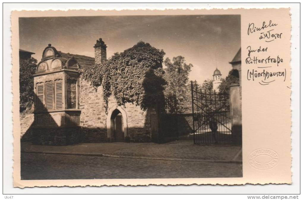 - Carte Photo De Carl HACHMEISTER. - - Rinteln