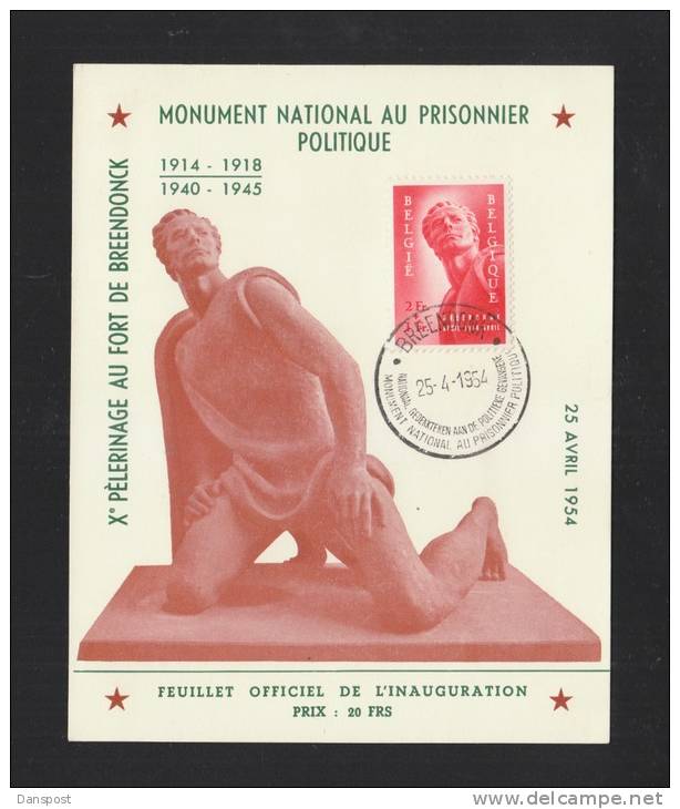 Monument National Au Prisonnier Politique 1954 - 1951-1960