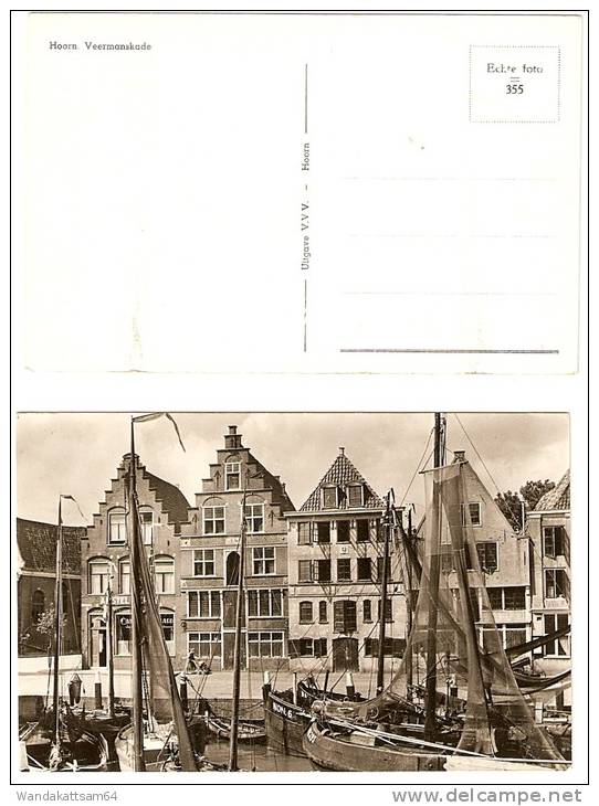 AK AK 355 Hoorn. Veermanskade Echte Foto Uitgave V.V.V. - Hoorn - Hoorn