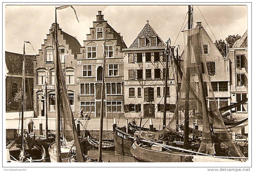 AK AK 355 Hoorn. Veermanskade Echte Foto Uitgave V.V.V. - Hoorn - Hoorn