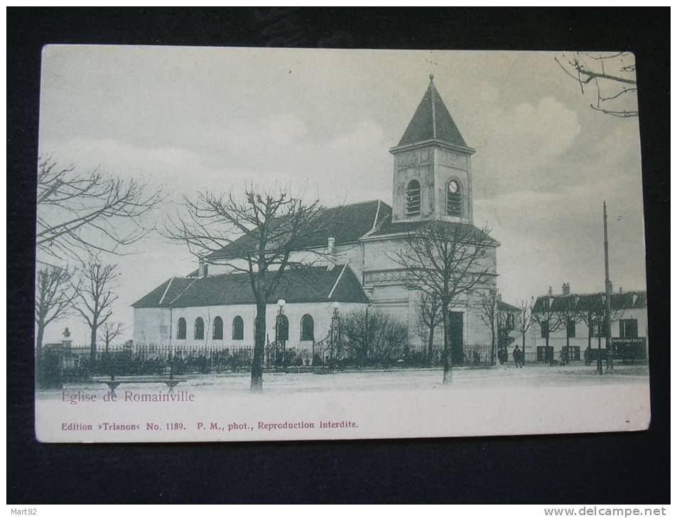 93 ROMAINVILLE EGLISE - Romainville