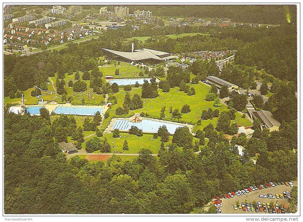 AK 7032 Große Kreisstadt Sindelfingen/Württ. Badezentrum Mit Schwimmstadion 101 M Wasserrutsche Und Großer Schwimmhalle - Sindelfingen