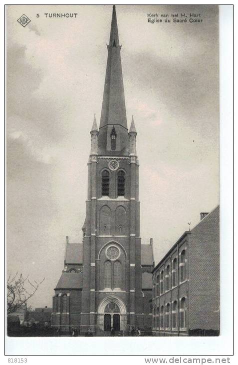 5.Turnhout  Kerk Vh H.Hart - Turnhout