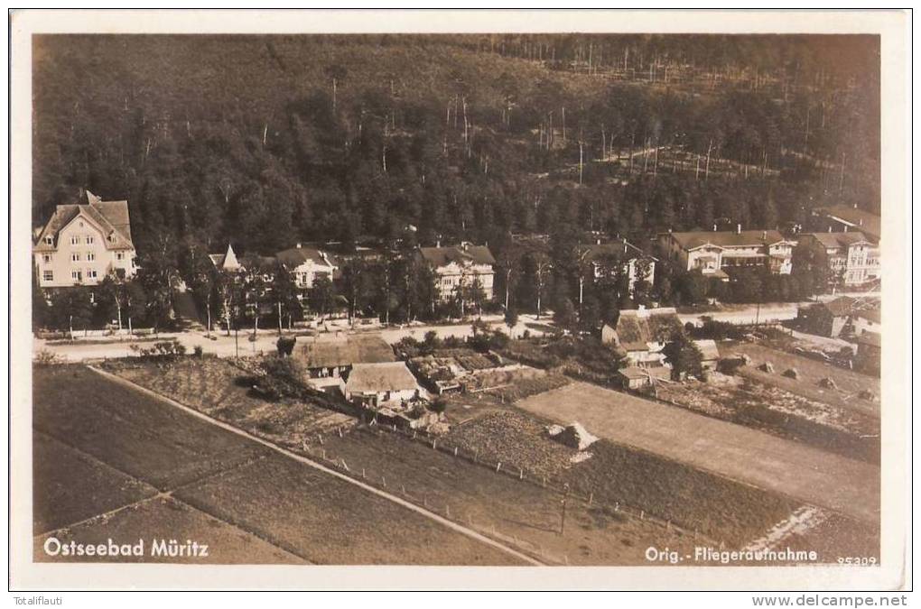 Ostseebad Graal Müritz Luftaufnahme Um1930 Freigegeben Reichs Luftfahrt Ministerium Ungelaufen - Graal-Müritz