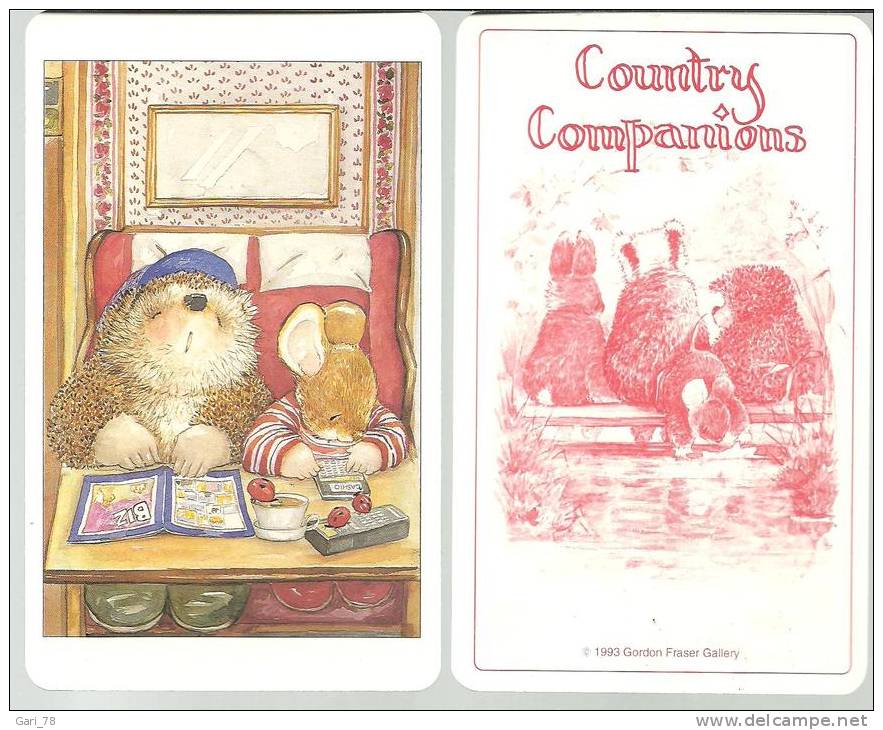 Carte Country Companions 1993 Gordon Fraser Gallery Représentant Des Animaux - Sonstige & Ohne Zuordnung