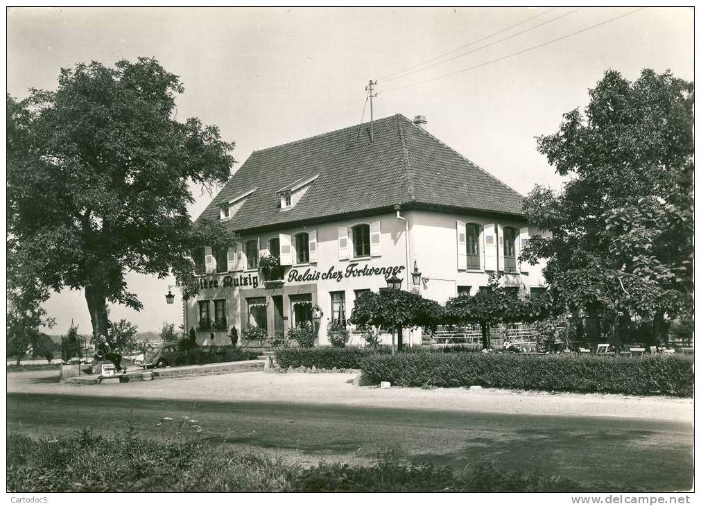 Gertwiller  Restaurant Chez Fortwenger Specialités:Pain D'épices-Vins Fins 1ere Qualité-Plats Froids  Cpsm Format 10-15 - Altri & Non Classificati