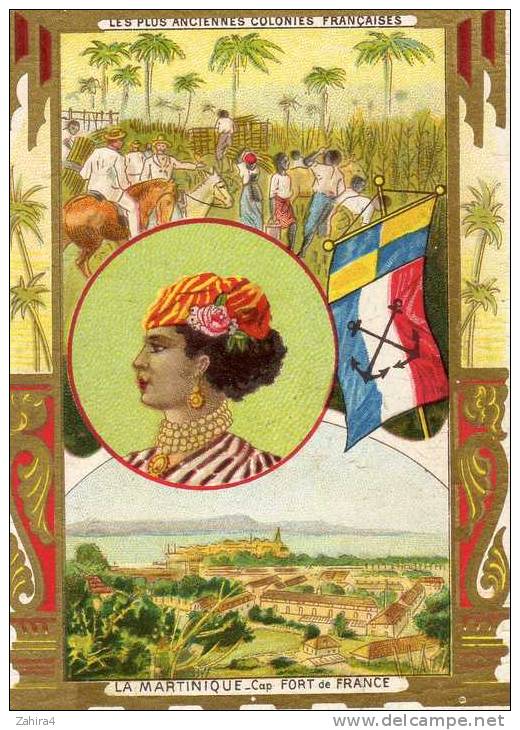 Les Pus Anciennes Colonies Françaises - La Martinique - Cap. Fort De France - N°24 - Otros & Sin Clasificación