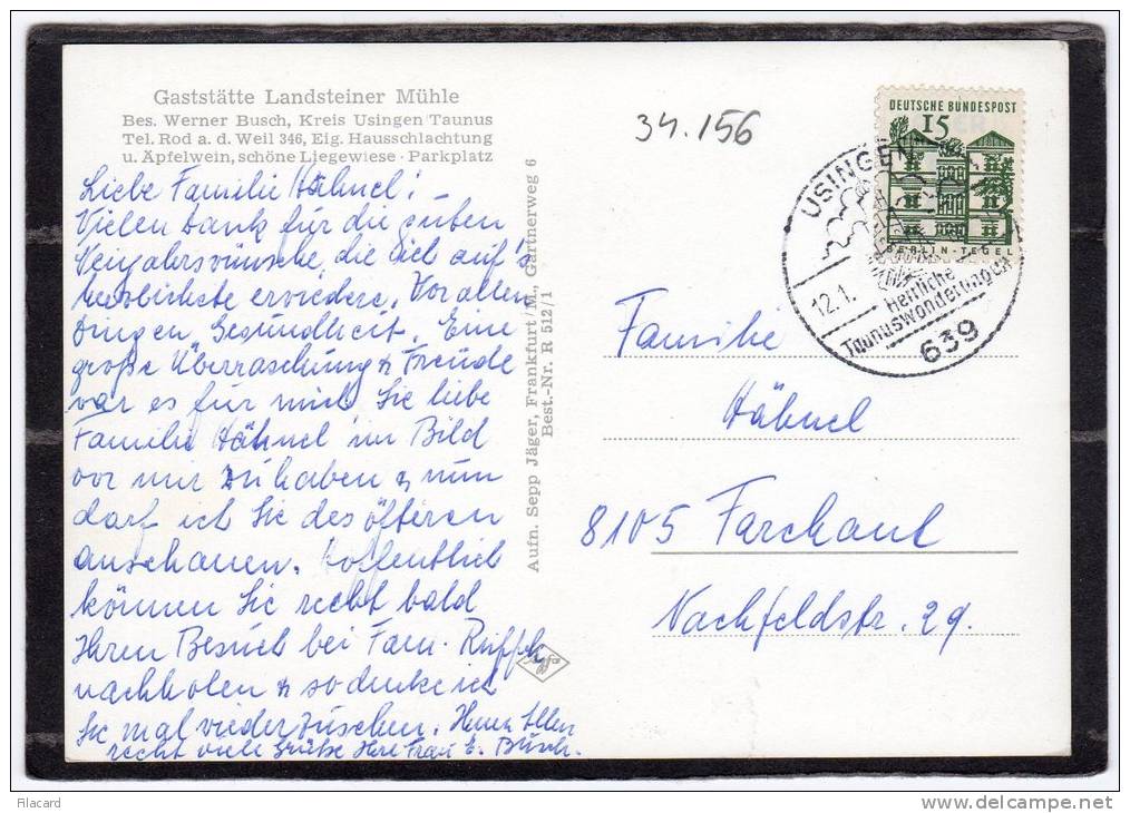 34156    Germania,    Gaststatte  Landsteiner  Muhle,  VG - Taunus