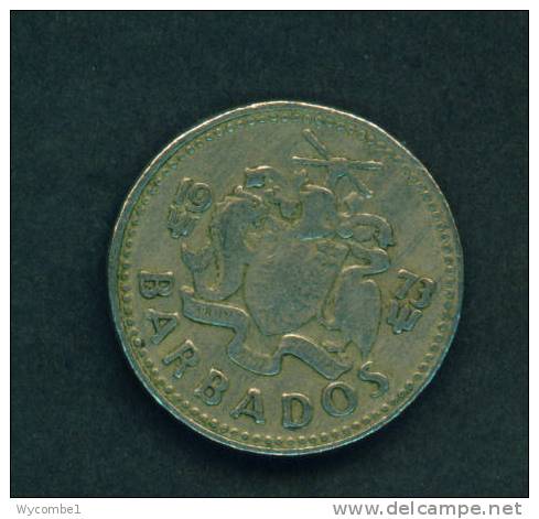 BARBADOS  -  1973  25 Cents  Circulated As Scan - Barbades