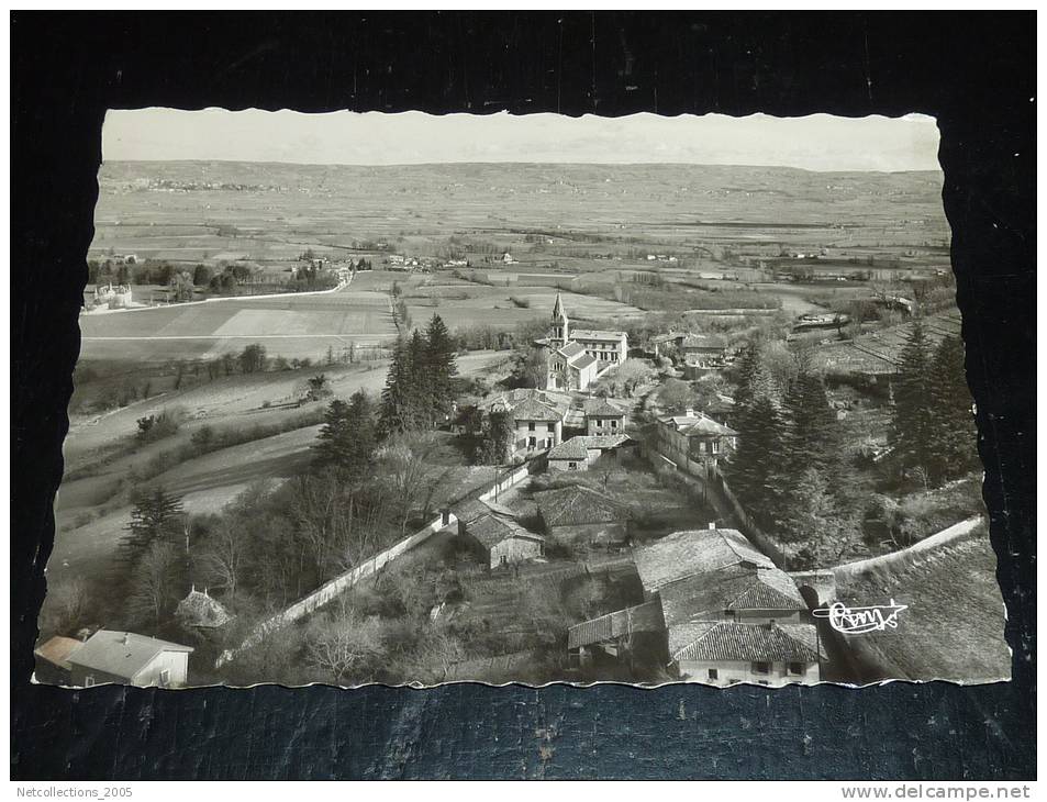 BRESSIEUX - VUE AERIENNE PANORAMIQUE - 38 Isère - Bressieux