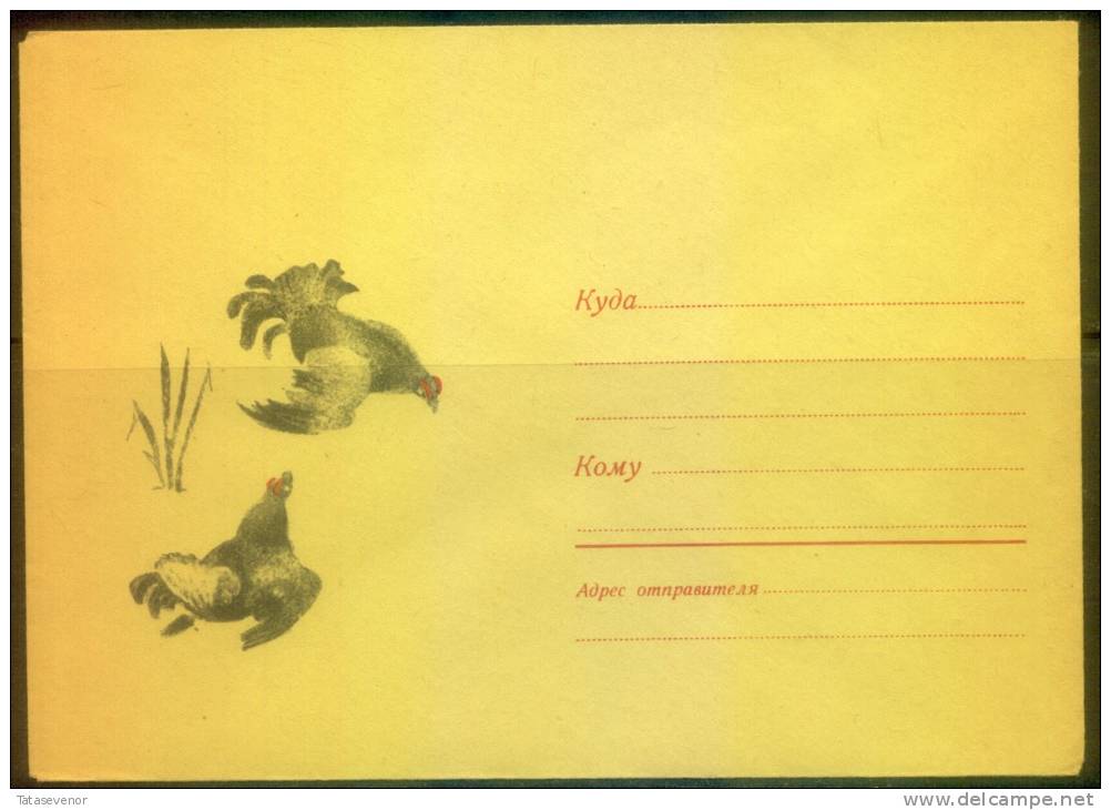 RUSSIA USSR Stationery USSR Be Zenklo 0030 Birds - Sonstige & Ohne Zuordnung