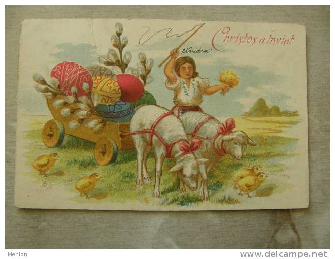 Romania  Easter Postcard -  Costumes -  SOCEC Ed.  1920's    D85679 - Romania