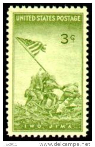 USA 1945 Scott 929, Iwo Jima (Marines), MH (*) - Ongebruikt