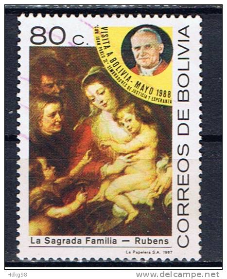 BOL Bolivien 1988 Mi 1076 Gemälde - Bolivia