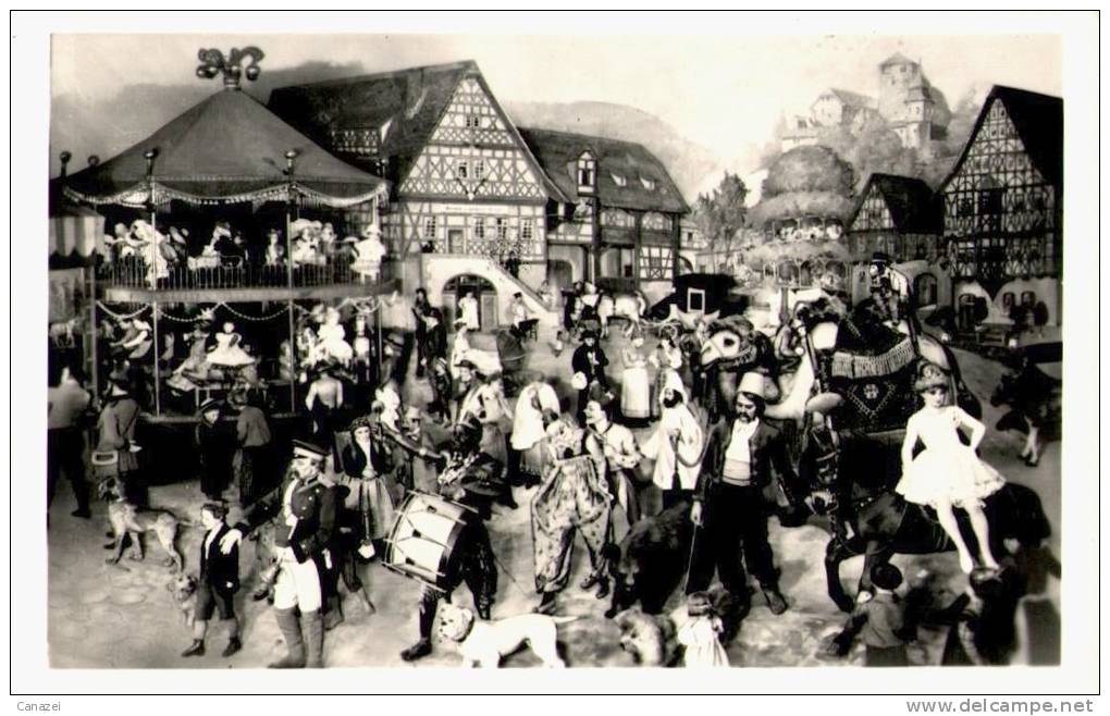 AK Sonneberg, Spielzeug Museum, "Thüringer Kirmes", Ung - Sonneberg