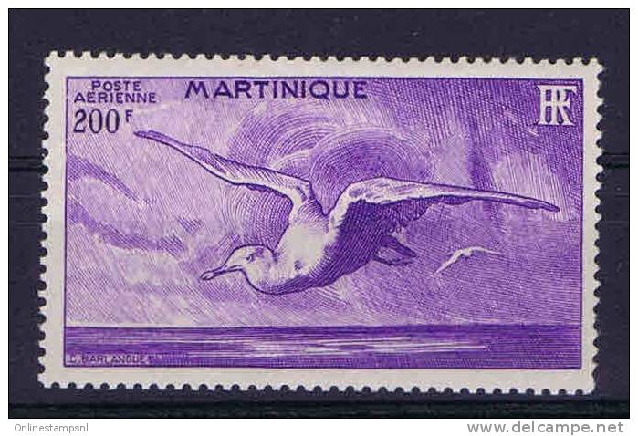 Martinique : Yv. Aero 15 , MH/*,  Maury Cat Value € 46 - Luftpost