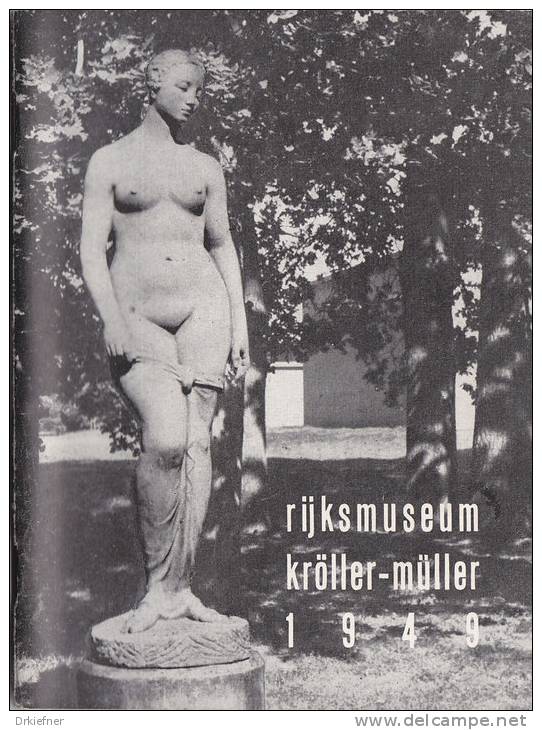 Bebilderter Führer Durchs Kröller-Müller Museum Bei Arnheim, 1949, 64 Seiten - Musées & Expositions