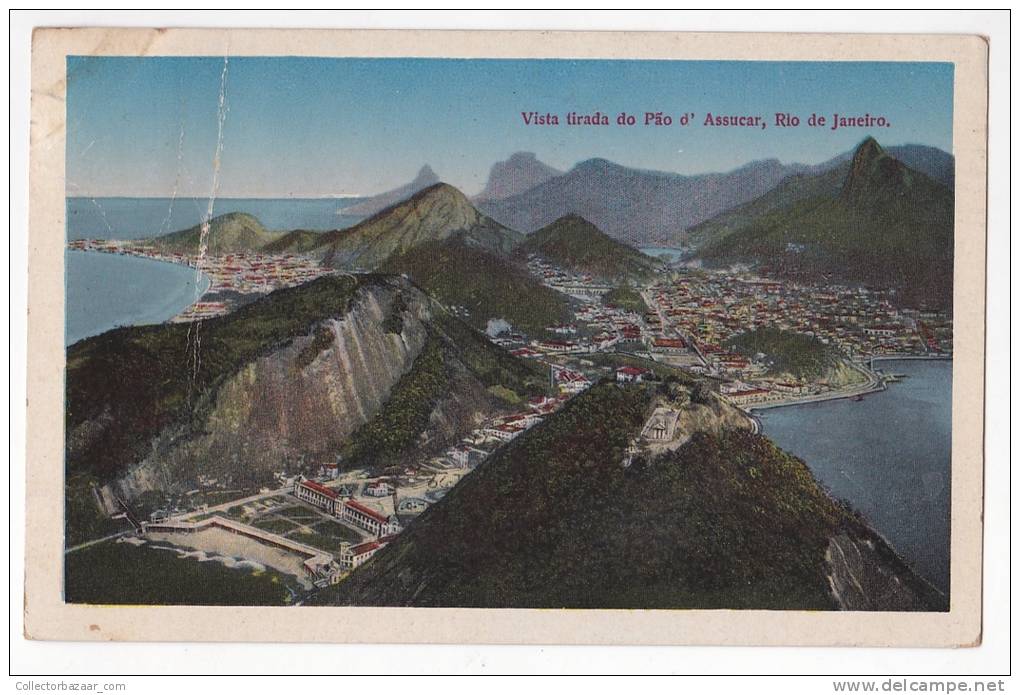 Brazil Rio De Janeiro  Old Affonso Edition Postcard Original Ca 1920 Cpa Ak (W3_748) - Rio De Janeiro