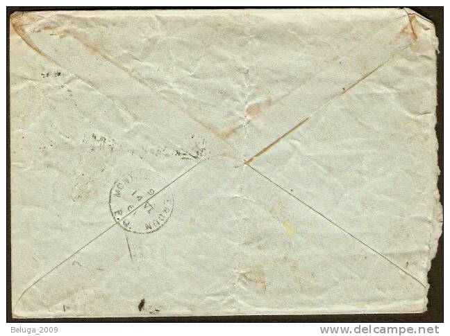 Russie URSS 1961 Lettre Avion Préaffranchie Dest Canada / Russia USSR 1961 Stationery Airmail Cover To Canada - Covers & Documents