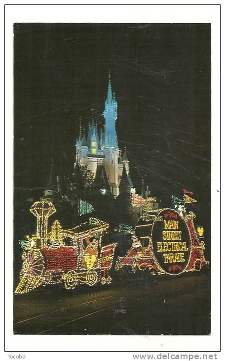 Cp, Disney, Walt Disney World, Main Street Electrical Parade, écrite - Disneyworld