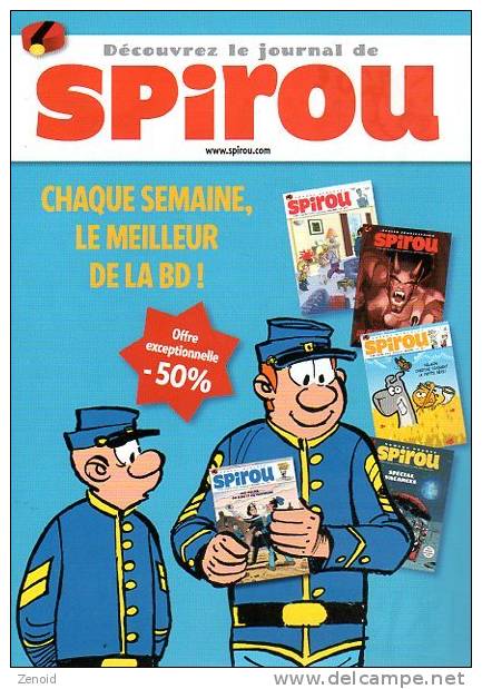 Bulletin D'abonnement Spirou - Ill. Tuniques Bleues - Tuniques Bleues, Les