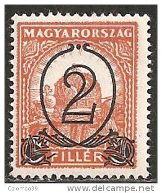 Ungheria 1930 MNH**  -  Yv. 433A   Dent. 15 - Nuovi