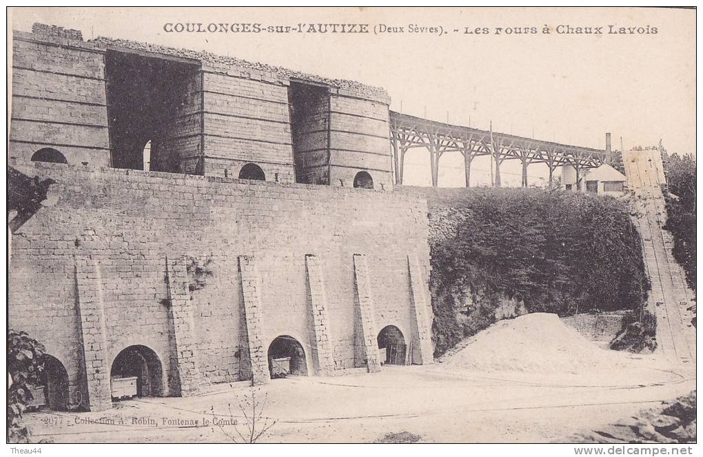 ¤¤  -    COULONGES-sur-L´AUTIZE   -   Les Fours à Chaux Lavois   -  ¤¤ - Coulonges-sur-l'Autize