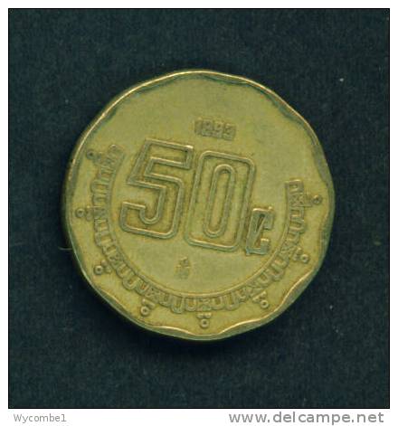 MEXICO  -  1993  50 Cents  Circulated As Scan - Mexique