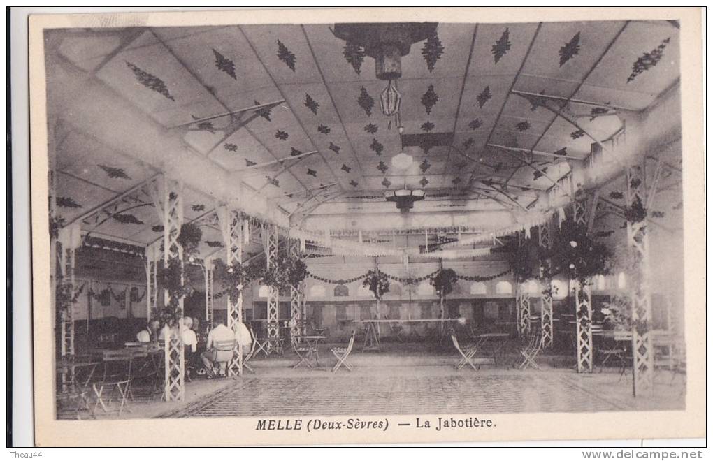 ¤¤  -   MELLE    -   La Jabotière  -  Modern' Dancing-Bar  -  H. Moreau Propriétaire   -  ¤¤ - Melle