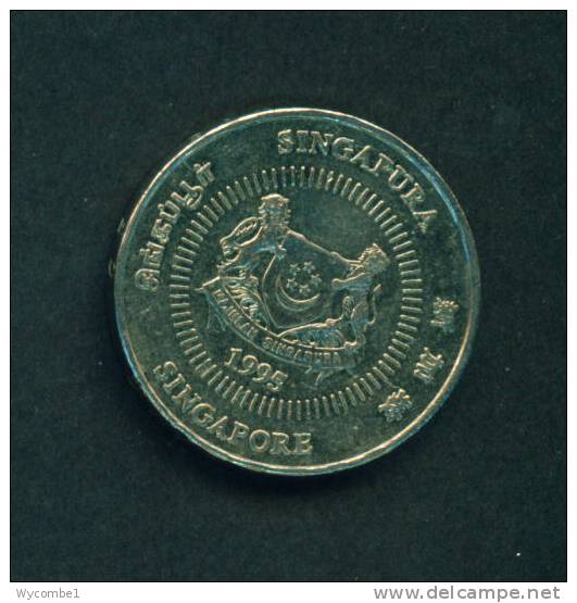 SINGAPORE  -  1995  50 Cents  Circulated As Scan - Singapore