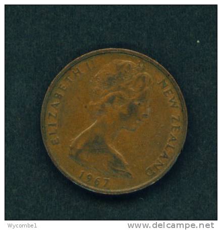 NEW ZEALAND  -  1967  2 Cents  Circulated As Scan - Nueva Zelanda