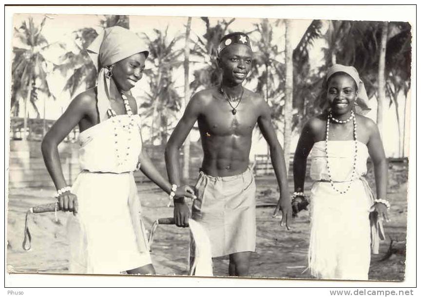 AFR-57    GHANA - Cultural Dance (Atsiagekor) - Ghana - Gold Coast